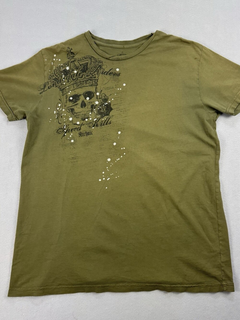 Archaic Green Graphic Men's T-Shirt 2XL